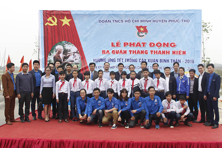 Tuổi trẻ Go88 bạn cũ
 dự Lễ phát động ra quân Tháng thanh niên năm 2016