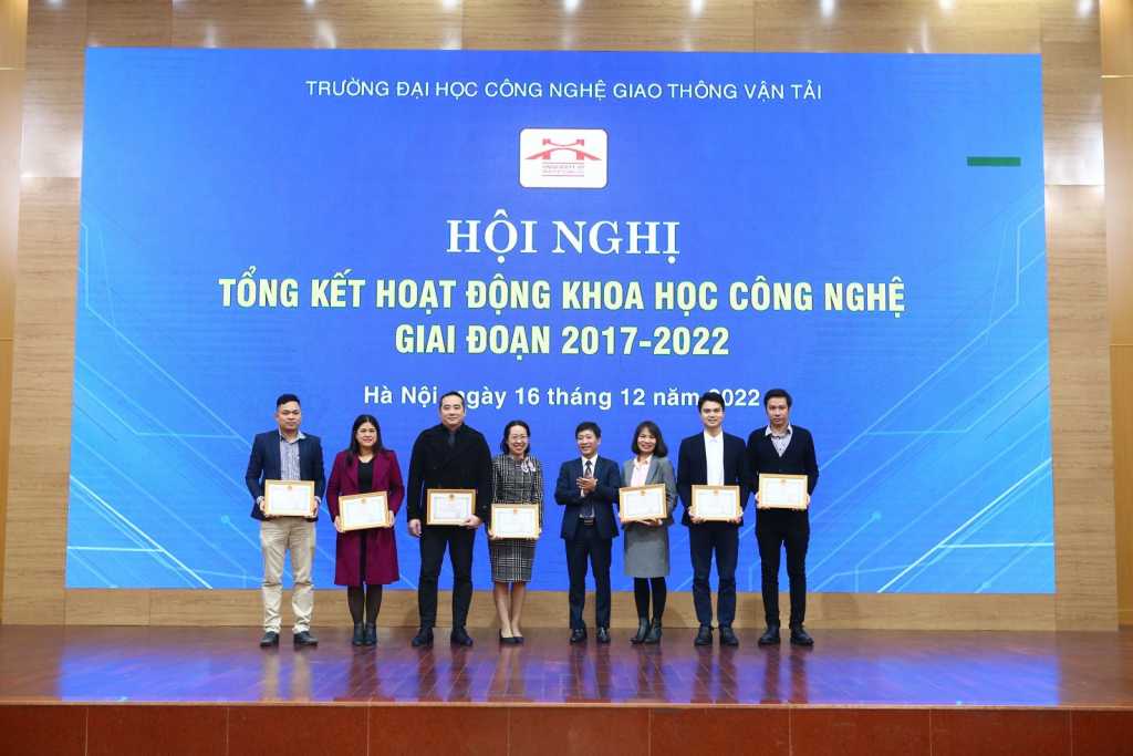 Hội nghị tổng kết hoạt động khoa học công nghệ giai đoạn 2017 - 2022